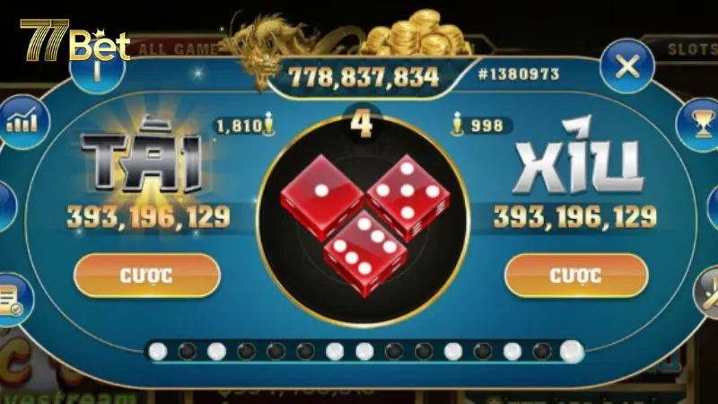 Điểm danh những game tài xỉu uy tín tại 77Bet