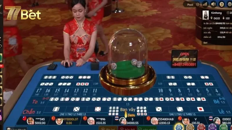 Khám phá những tính năng nổi bật của live stream Tài xỉu tại 77Bet