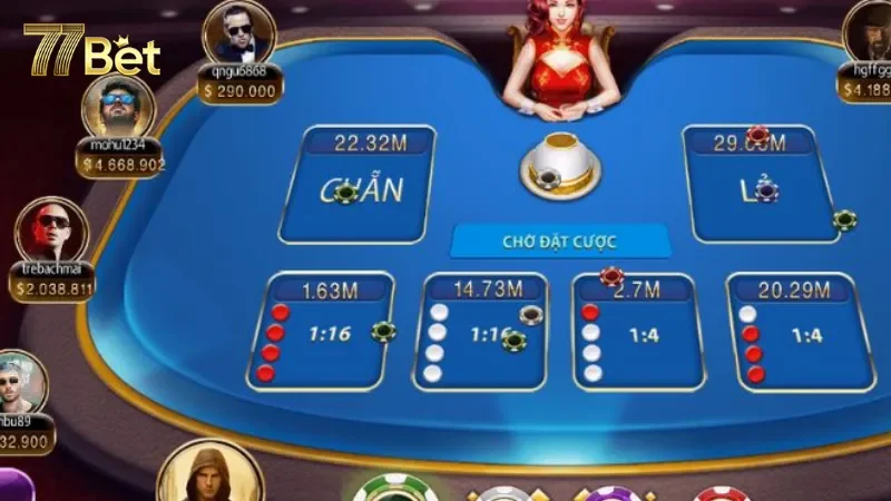 Những ưu điểm của việc chơi xóc đĩa online uy tín tại 77Bet